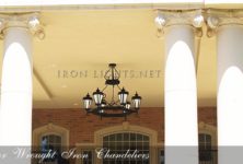 wrought iron chandeliers