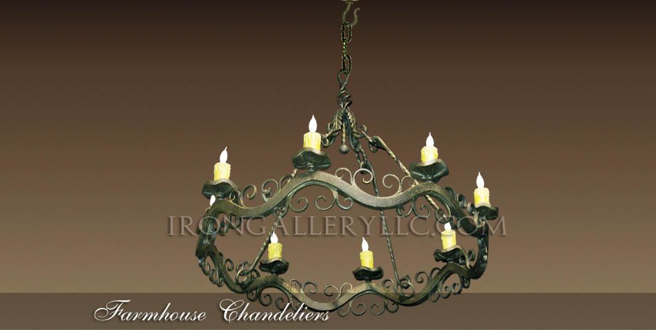 Country Farmhouse Chandelier