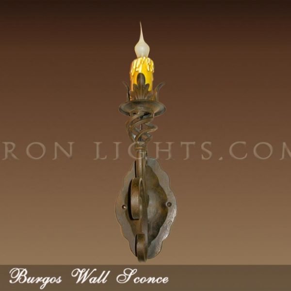 Burgos hacienda indoor wall sconce