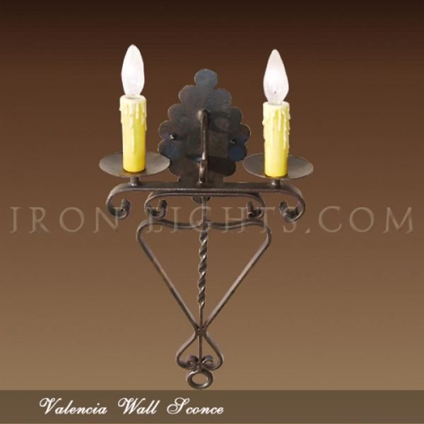 Valencia wall sconce