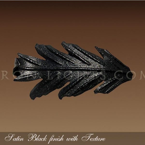 Satin Black finish
