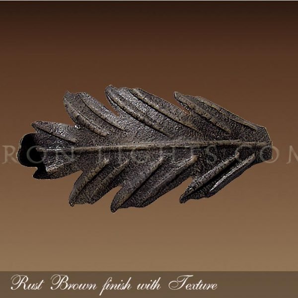 Rust brown color finish