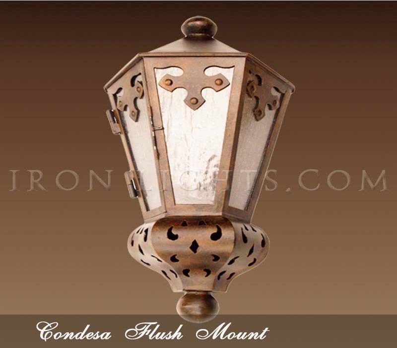 spanish_hacienda_flush_lighting_condesa Condesa Spanish Hacienda light