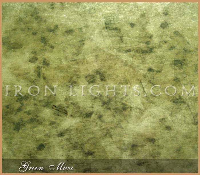 green-mica Green mica shade