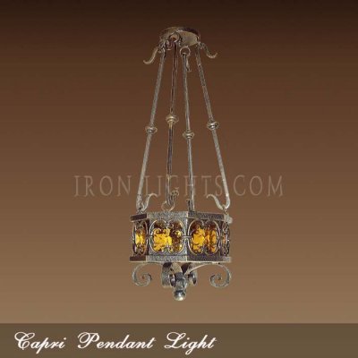 Capri pendant light fixture