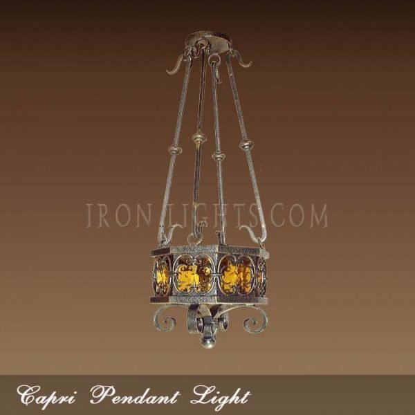 Capri pendant light fixture