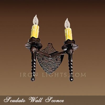 Scudato wall sconce