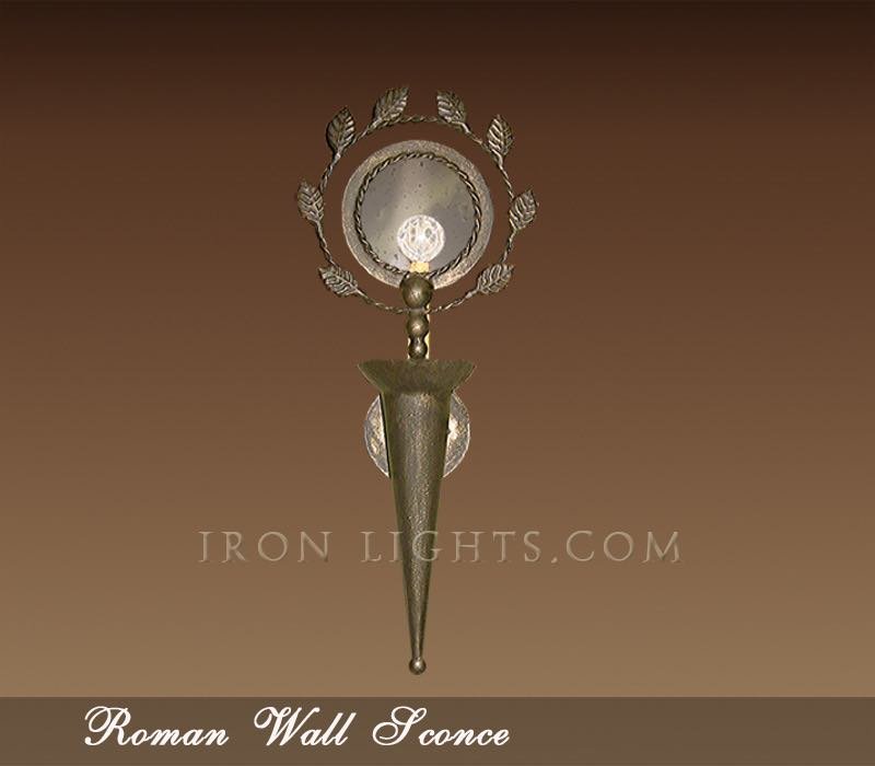 wall_sconce_roman Bathroom wall sconces