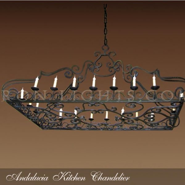 20-lights Alicante chandelier