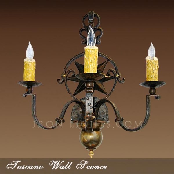 Tuscan wall sconce