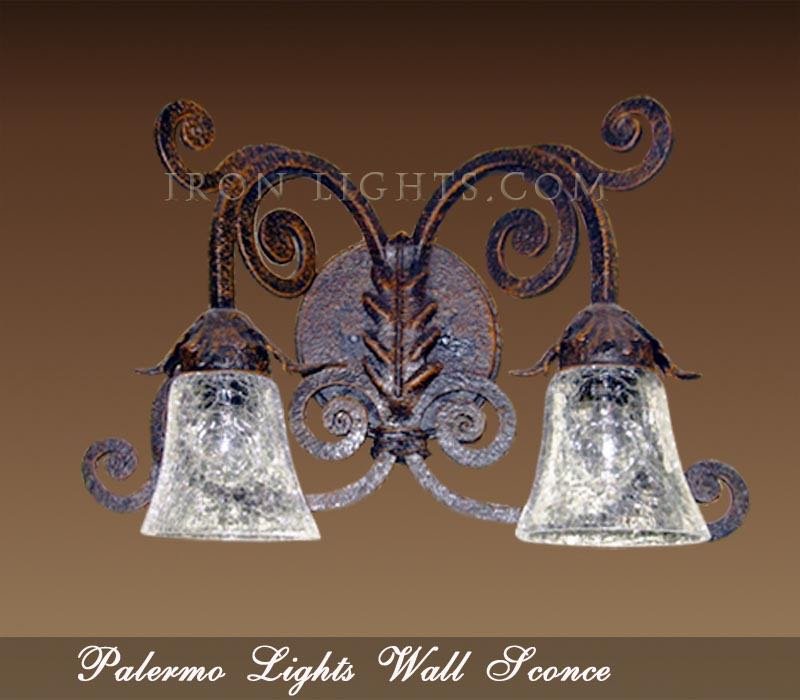 palermo_wall_sconce_2lights Light fixtures for bathroom Palermo