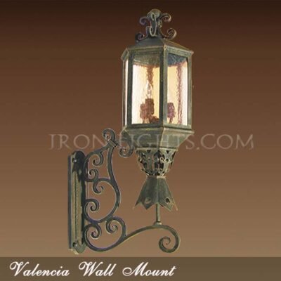 Valencia outdoor sconce