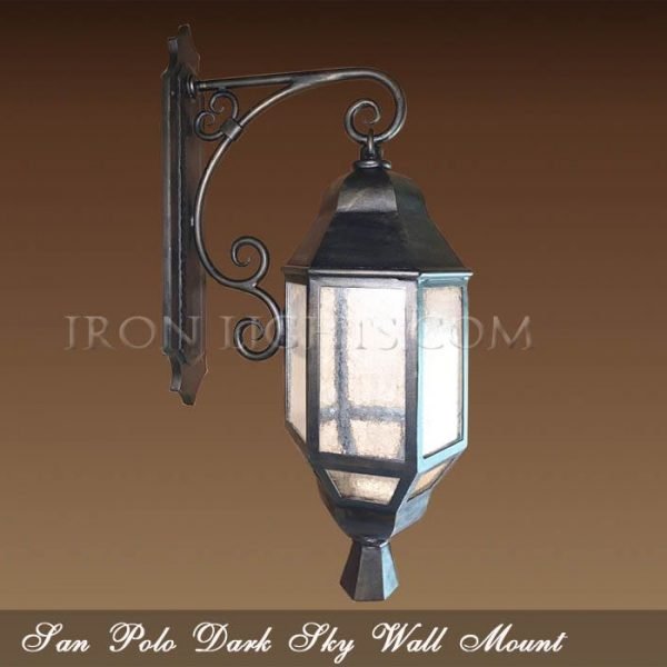 Dark-sky Mediterranean outdoor lighting