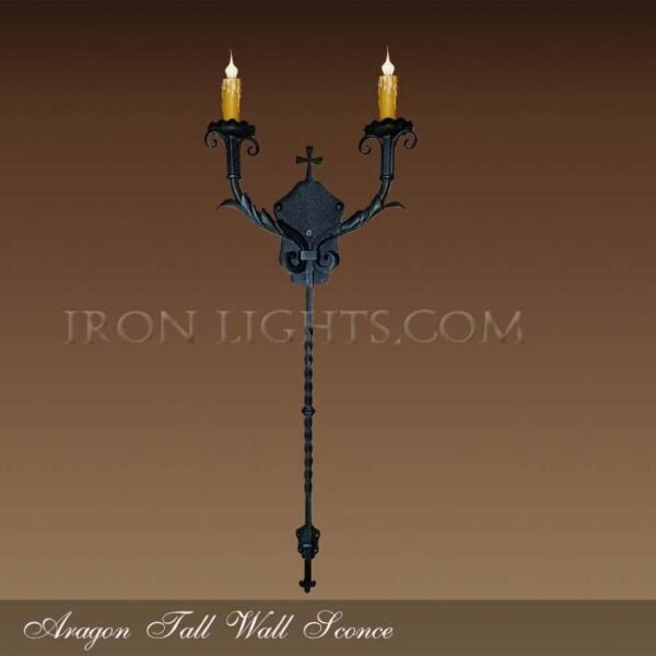 Aragon Tall wall sconce