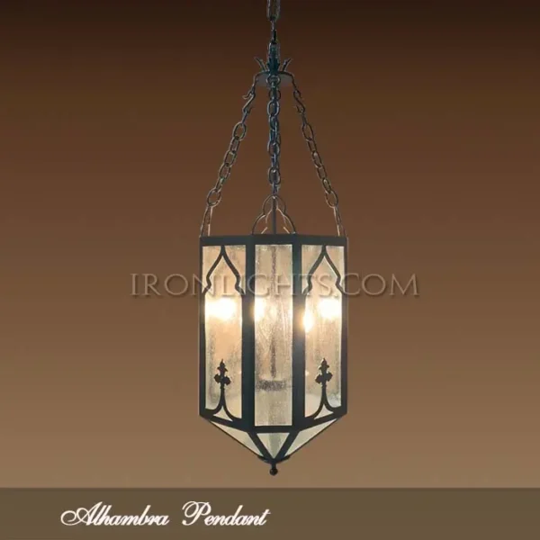 Spanish style pendant lights