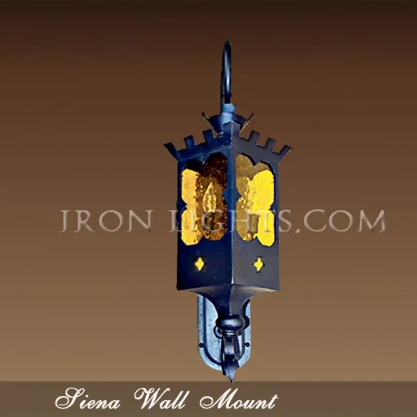 Wall mount lighting fixtures