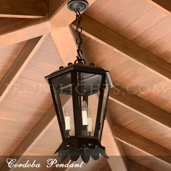 Outdoor hanging light fixtures
