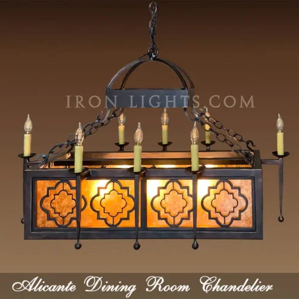 Hacienda Dining room chandelier