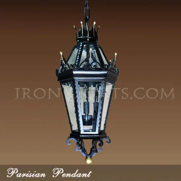 French Chateau style pendant lights