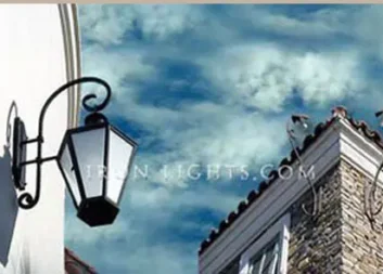 Commercial outdoor wall sconces